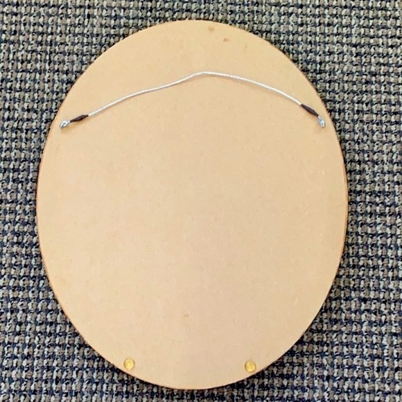 Vintage Framed Embroidered Floral Heart Handkerchief - Picture 3 of 5